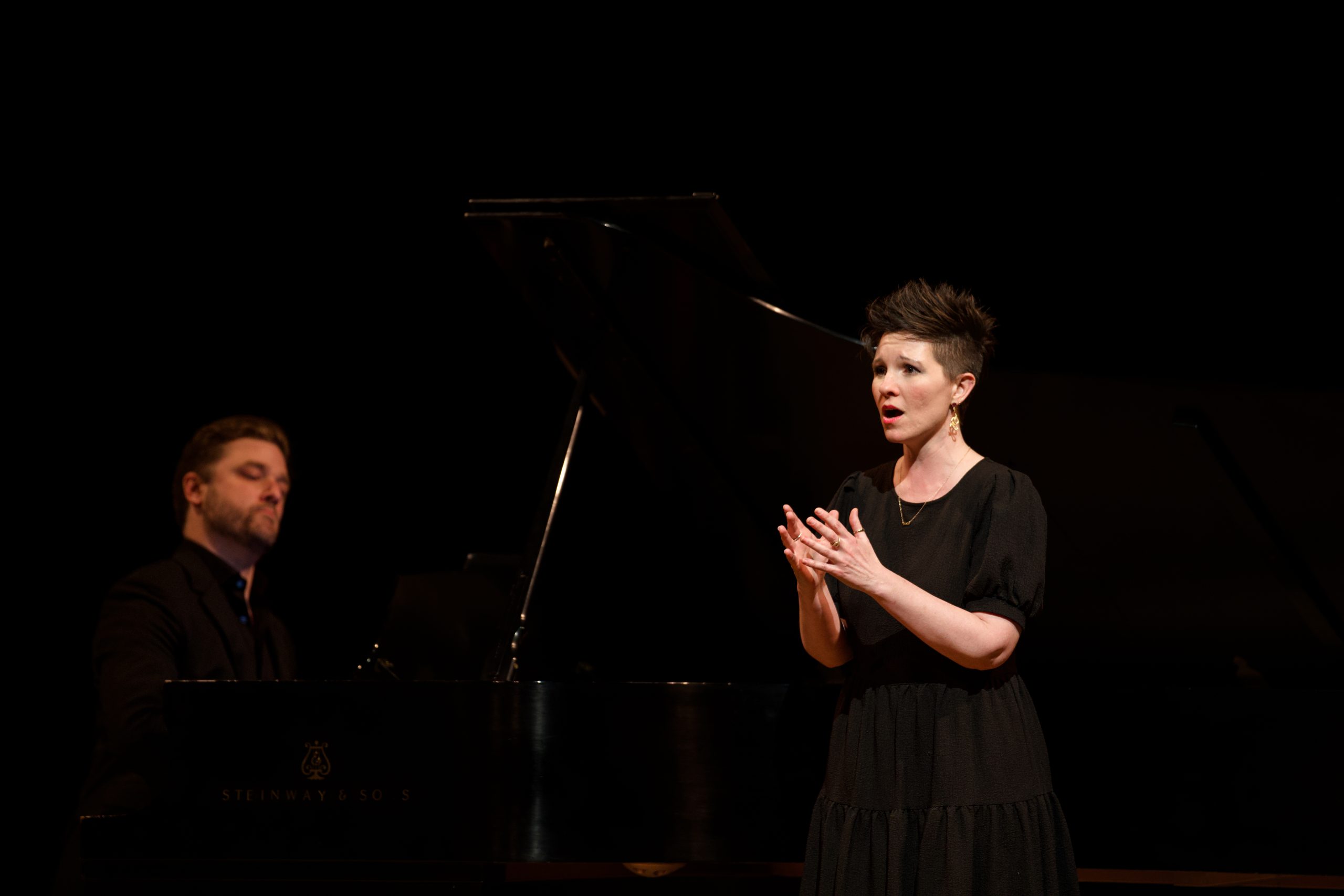 BASS pianist in performance